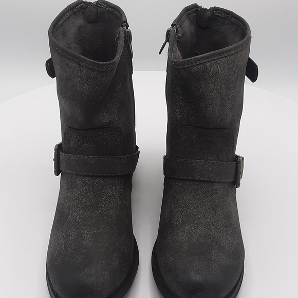 MIA Women's Misty - Black Heeled Boots - Picture 2 of 6